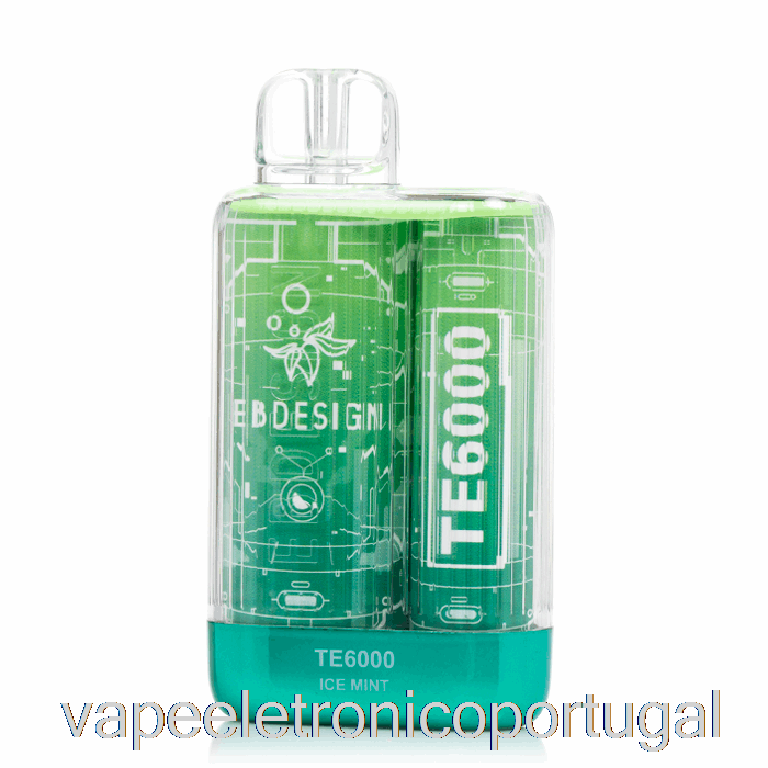 Vape Eletrônico Eb Te6000 Descartável Ice Mint
